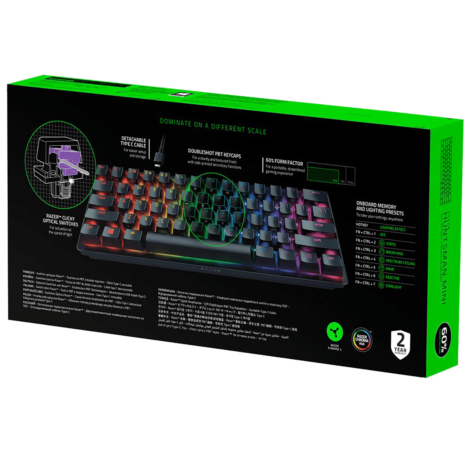 Buy RAZER Huntsman Mini Wired Gaming Keyboard with Backlit Keys